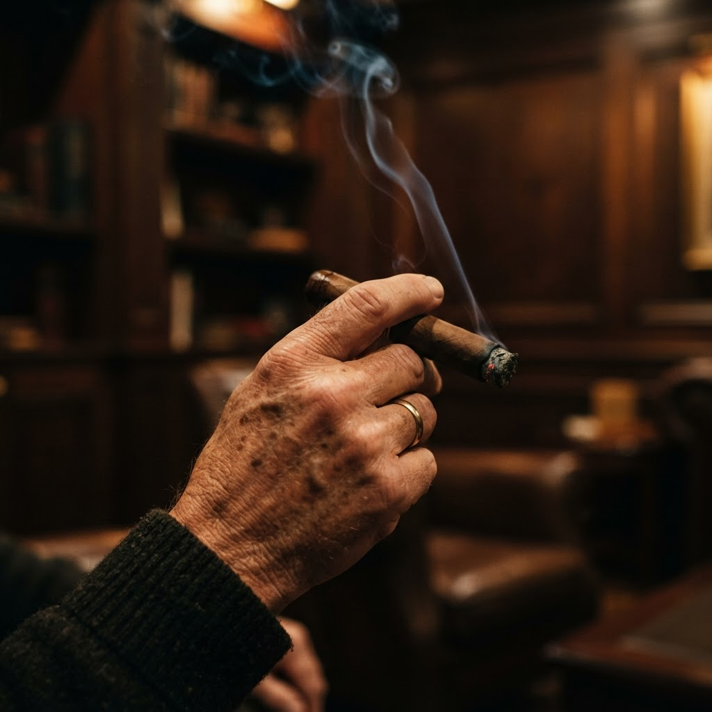 A measure of time you can actually watch pass, ash by ash.